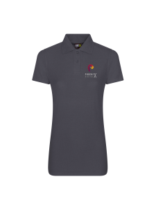 Ladies Dark Grey Polo Shirt