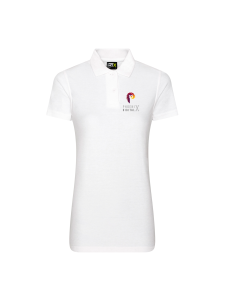 Ladies White Polo Shirt